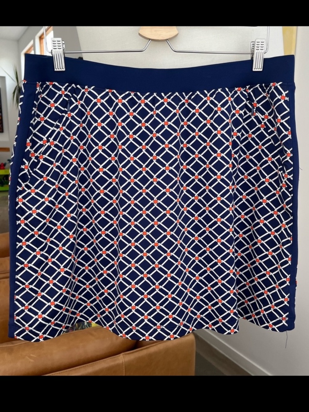 Tail Patterned Golf Skirt / Skort
